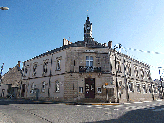 La mairie de Baugy